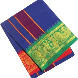 Sharan Elegance Single Dhoti-2.00 meter / Lungi / Mundus Solid Men Dhoti-picture-24