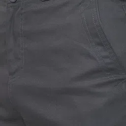 Hypernation Men Cotton Regular Fit Cargo Shorts image 3