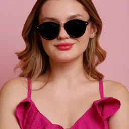 SUNNIES Women Round Sunglasses with Polarised Lens-picture-30