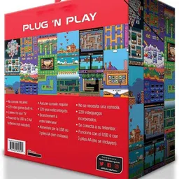 Plug N Play Video Game - Kids Video Game box with 220 Different Video Games (Black) Limited Edition image 2