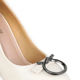 Shezone Embellished Stiletto Pointed Toe Pumps image 3