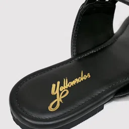 yellowsoles Embellished One Toe Flats image 3