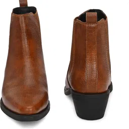 bizzaro BZ451 Lightweight Comfort Extra Soft Summer Trendy Premium Stylish Boots For Women image 5