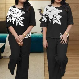 marc laurent Top Palazzos Co-ords Set-picture-31