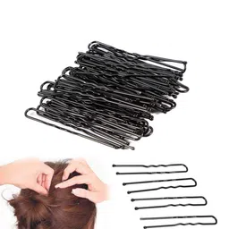 CHRONEX Set Of 112 Hair Pins & U Shape For Bun Juda Bobby Hairpins image 5