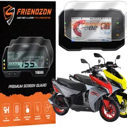 Screen Guard For TVS NTORQ 150 2025 TFT Digital Meter [Not Tempered Glass] Bike Crash Guard-image-48