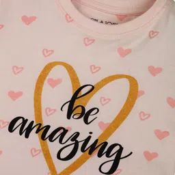 Gini and Jony Girls Pack Of 2 Printed Short Sleeves Cotton T-Shirt image 5