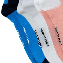 MInt & Oak Men Pack Of 3 Patterned Ankle Length Socks image 4