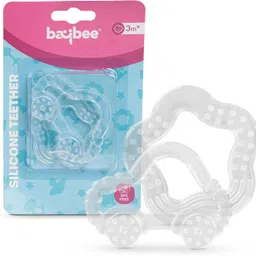 baybee Natural BPA-Free Silicon Teether for Babies Teething Chewing Play Toys for Baby Teether-picture-13