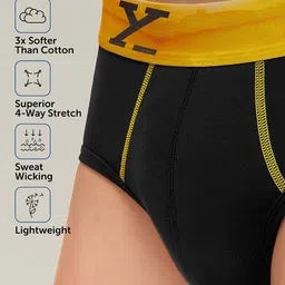 XYXX Men Pack of 5 Dynamo Micro Modal Briefs image 3
