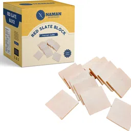 naman enterprises Red slate block box of 1KG slate pencil block Slate pencil Slate pencil-picture-23