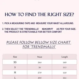 Trendmalls Above Knee Length Skirt With Attached Shorts image 2