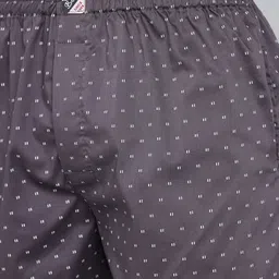 SEPHANI Printed Cotton Boxer BX-GRY-PSE-02-M image 5