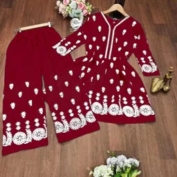 wearial Top Palazzos Co-ords Set-picture-26