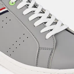 Styli Men Perforations Comfort Insole Lace-Ups Sneakers image 4