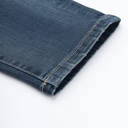 Flying Machine Men Blue Slim Fit Light Fade Stretchable Jeans image 5