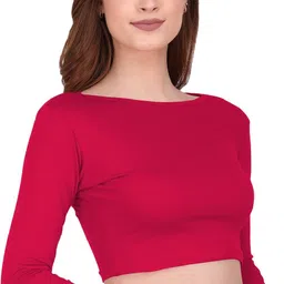 the blazze Round Neck Women Blouse-picture-12