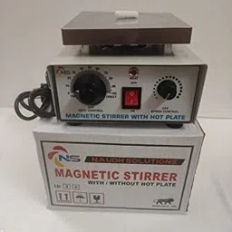 elecopto Magnetic stirrer with hot plate-2ltr Iron 25 cm Electric Stirrer image 3