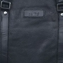 celtic Black color pure leather laptop bag for office use with shoulder strap Messenger Bag image 5