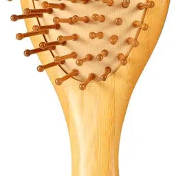 gleva Wooden Detangler Hair Brush, Bamboo Brush, Scalp Massager for All Hair Types-picture-21