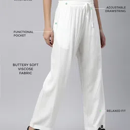 TWIN BIRDS Women Relaxed Fit Trouser image 5