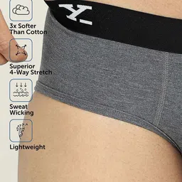 XYXX Men Pack Of 3 Antimicrobial Basic Briefs image 5