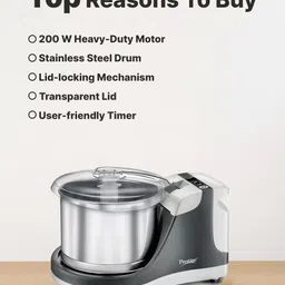 prestige PWG 09 Wet Grinder with Timer image 3