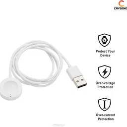 Vinayakam Magnetic Charger Compatible with Fossil Gen 6/ Gen 5/ Gen 4 USB Charging Cable Charging Pad image 2
