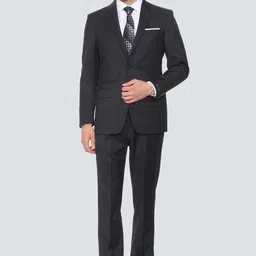 louis philippe Men 2 Piece Solid Suit image 3