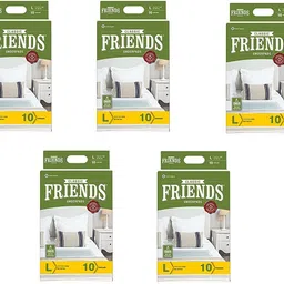 friends classic Classic Underpads, Large 60 X 90 cm, Super Absorbent Polymer & Soft Surface. - ( Pack of 7 ) Adult Diapers - L-picture-18