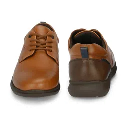 Egoss Men Lightweight Leather Sneakers image 4