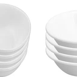 neena crockeries Plastic Sauce Bowl Round Dip and Oval Bowls| Chutney Bowls | Ketchup Bowls| Dip Bowls 40 ml, White-picture-18
