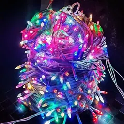 4 LEDs 28 m Multicolor Color Changing String Rice Lights-image-7