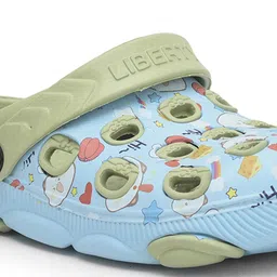 Liberty Kids Conversational Printed Clogs image 2