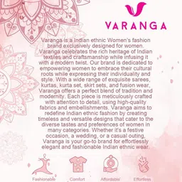 Varanga Floral Printed Pure Cotton Tunic & Trouser image 2