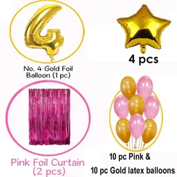 acril Birthay Combo Decorations image 3