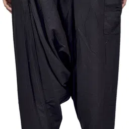 viku Solid Cotton Women Harem Pants image 2
