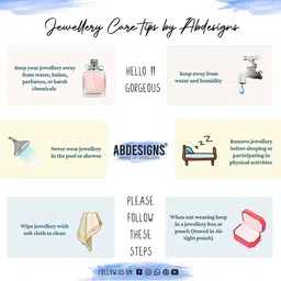 ABDESIGNS Rose Gold-Plated American Diamond-Studded & Beaded Classic Studs Earrings image 3