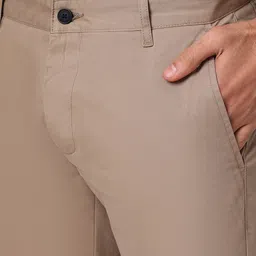 SUBTRACT Men Mid Rise Slim Fit Chinos image 5