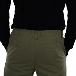 Celio Men Regular Fit Cotton Trousers image 4