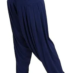 swastik knit Viscose Rayon Solid Patiala image 4