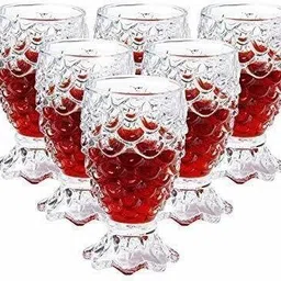 varryon (Pack of 6) Painepal Water Glass (240 ML) Set Of 6_New Glass Set Water/Juice Glass-picture-13