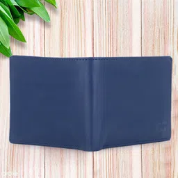 dezire crafts Men Trendy, Travel, Formal, Evening/Party, Casual, Ethnic Blue Artificial Leather Wallet - Regular Size image 3