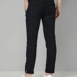 fubar Men Slim Fit Blue Cotton Blend Trousers image 2