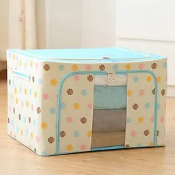 E Solutions WARDROBE ORGANISER/STORAGE BOX-041 66L Poly-canvas Laundry Bag-image-5