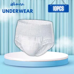 kiyoa collection Pack of 10 Women Disposable White Panty-picture-22