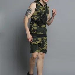 jump cuts Printed Men Track Suit image 1
