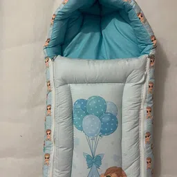 godadiwala Baby Sleeping Bag 3in1 Cotton Comfortable For New Born Baby Carry Bag 0-12 Month Sleeping Bag-picture-12
