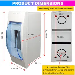 amiciSmart WiFi MCB, Circuit Breaker & Energy Meter with Over Voltage/Load Protection Smart Switch image 5