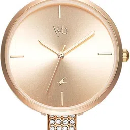 Fastrack Vyb Starlet Rose Gold Dial Rose Gold MetalStrap Analog Watch - For Women FV60009WM01W image 2